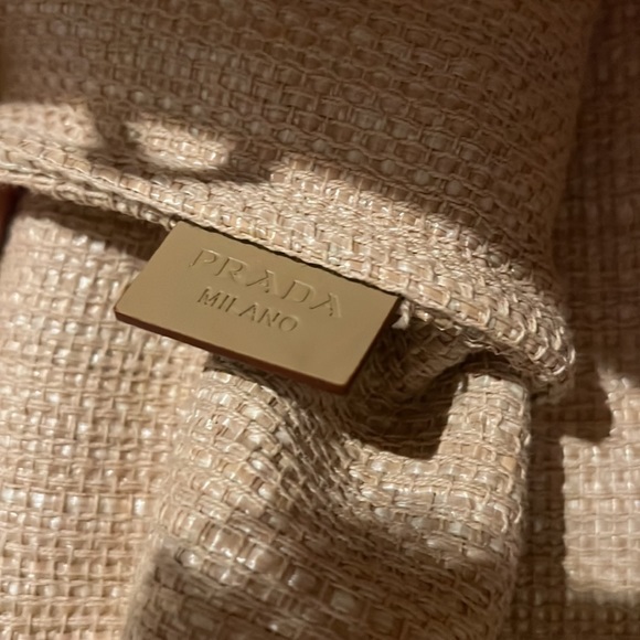 Prada raffia xl tote - Picture 4 of 4